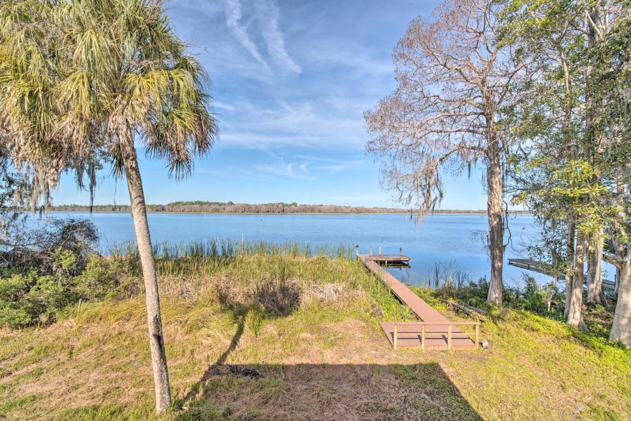 Lakefront Crystal River Home With Private Dock! Eksteriør billede