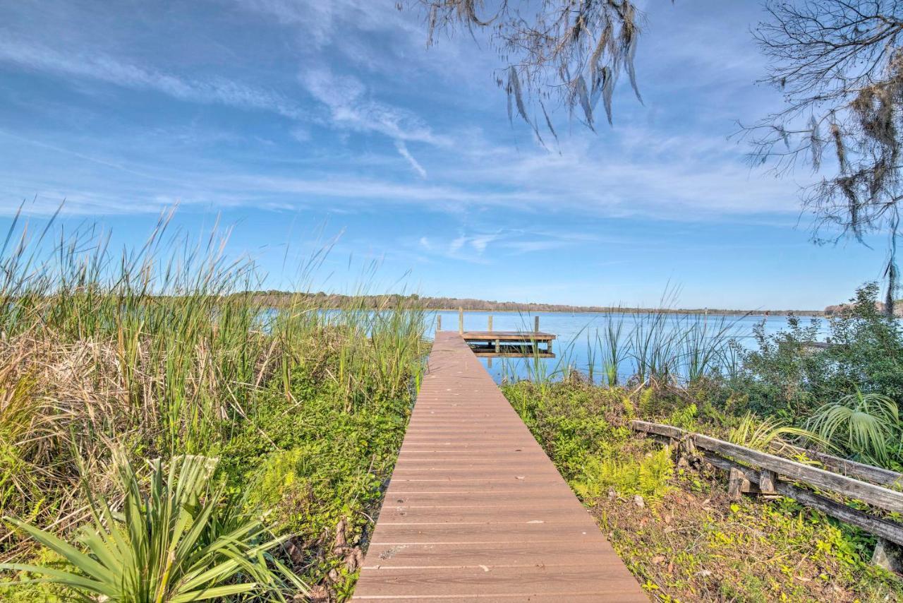 Lakefront Crystal River Home With Private Dock! Eksteriør billede