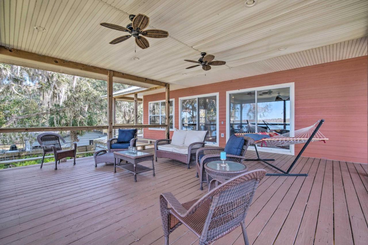 Lakefront Crystal River Home With Private Dock! Eksteriør billede