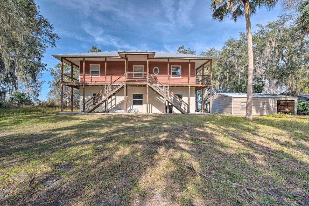 Lakefront Crystal River Home With Private Dock! Eksteriør billede