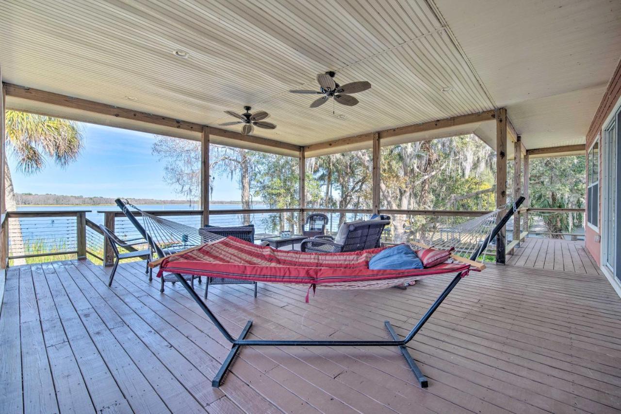 Lakefront Crystal River Home With Private Dock! Eksteriør billede