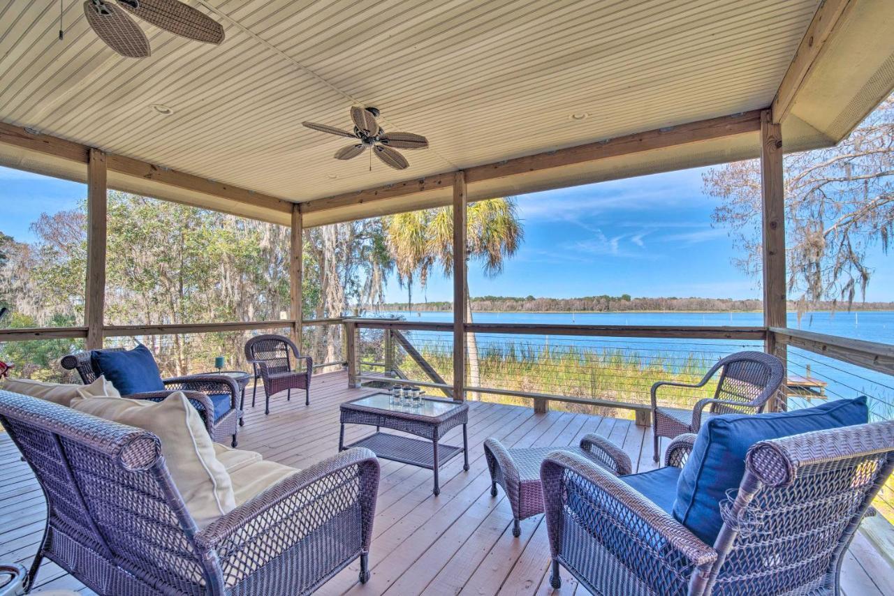 Lakefront Crystal River Home With Private Dock! Eksteriør billede